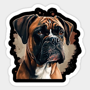 Boxer Sticker